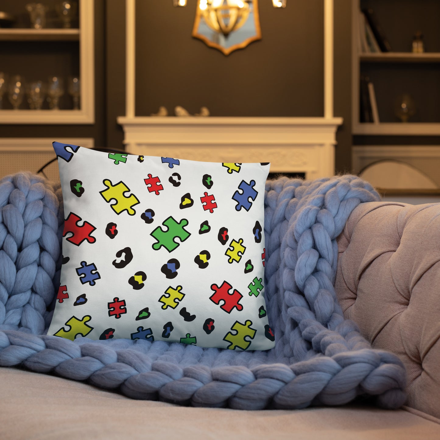 Autism Awareness Pillow - Promote Acceptance and Advocacy