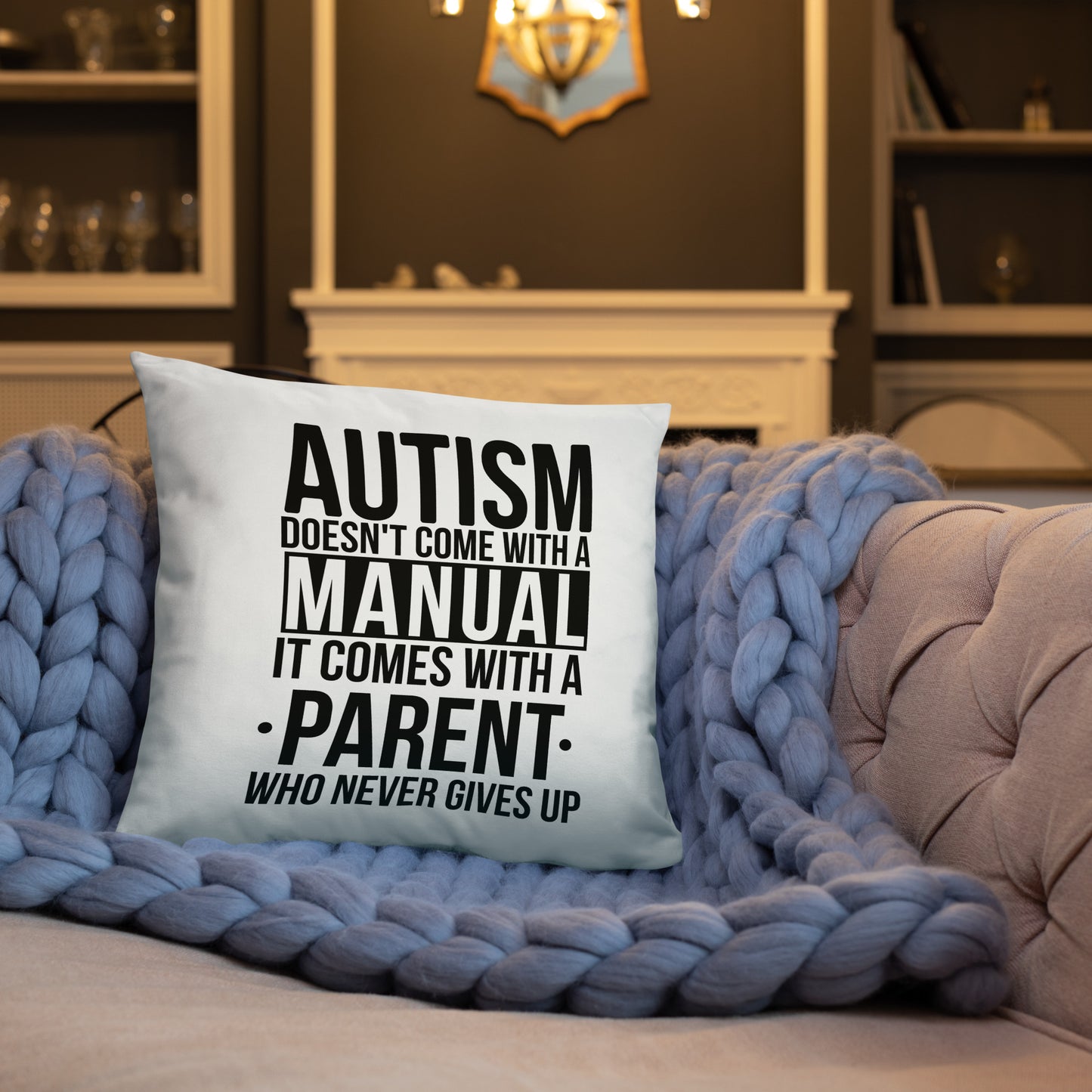 Autism Awareness Pillow - Promote Acceptance and Advocacy