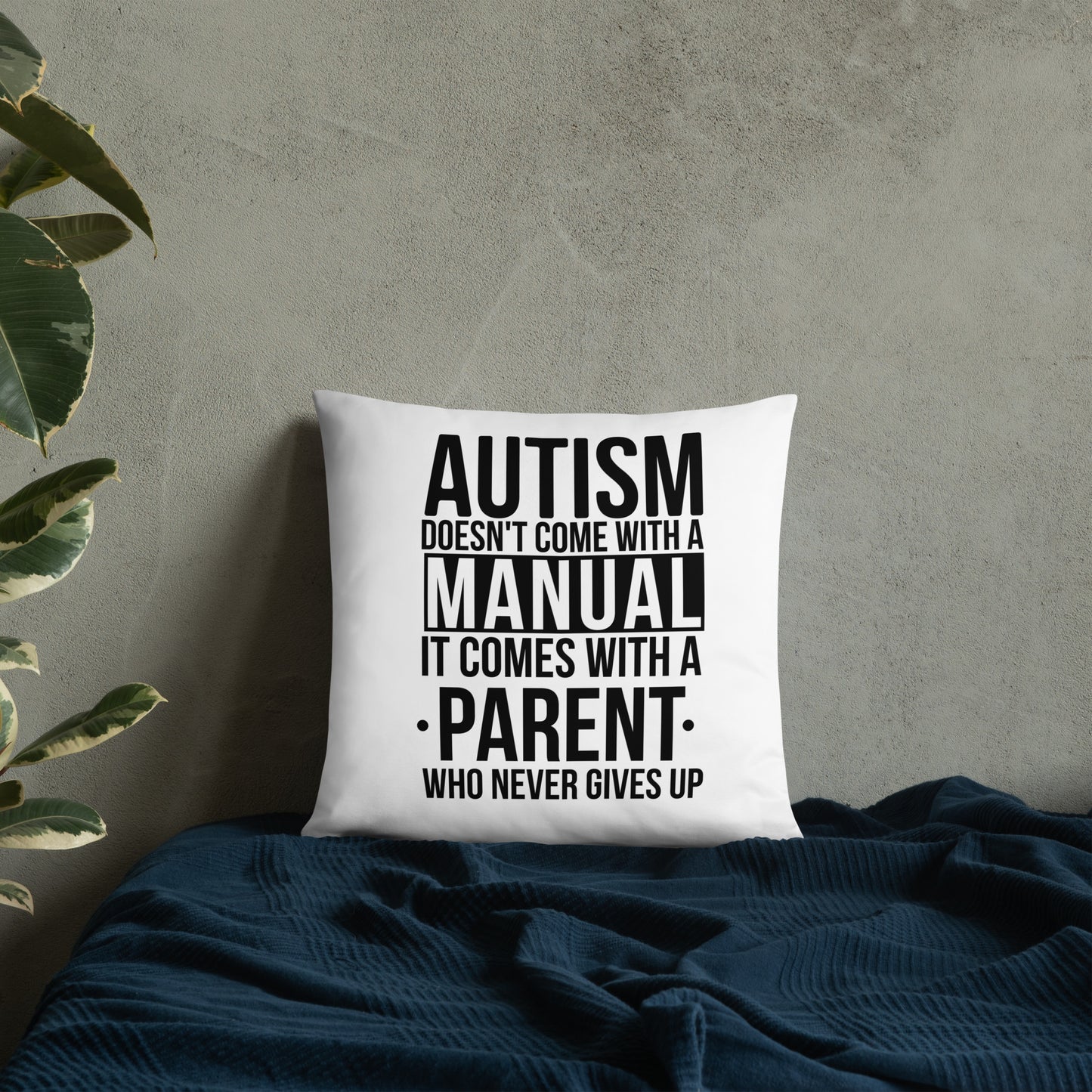 Autism Awareness Pillow - Promote Acceptance and Advocacy